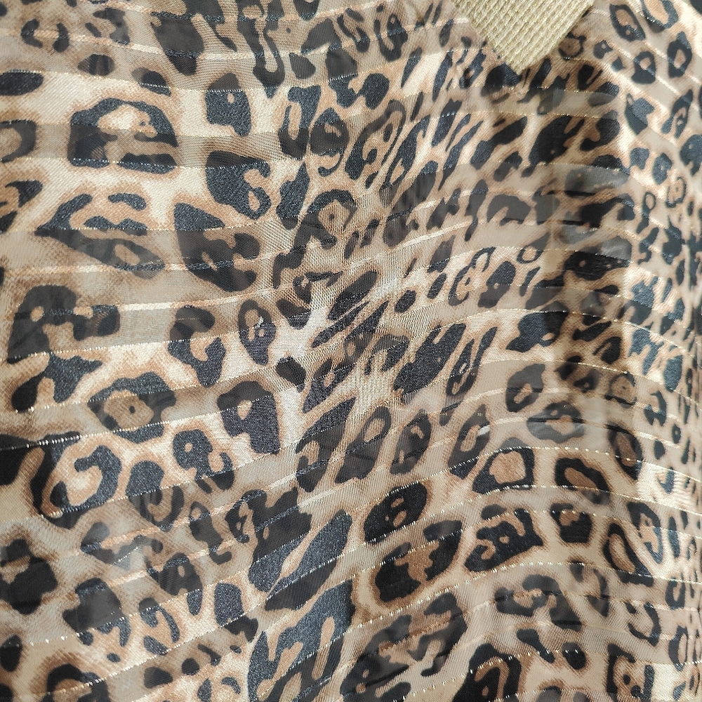Mirror Image - Leopard Print Top Medium - NWT - Picture 8 of 10